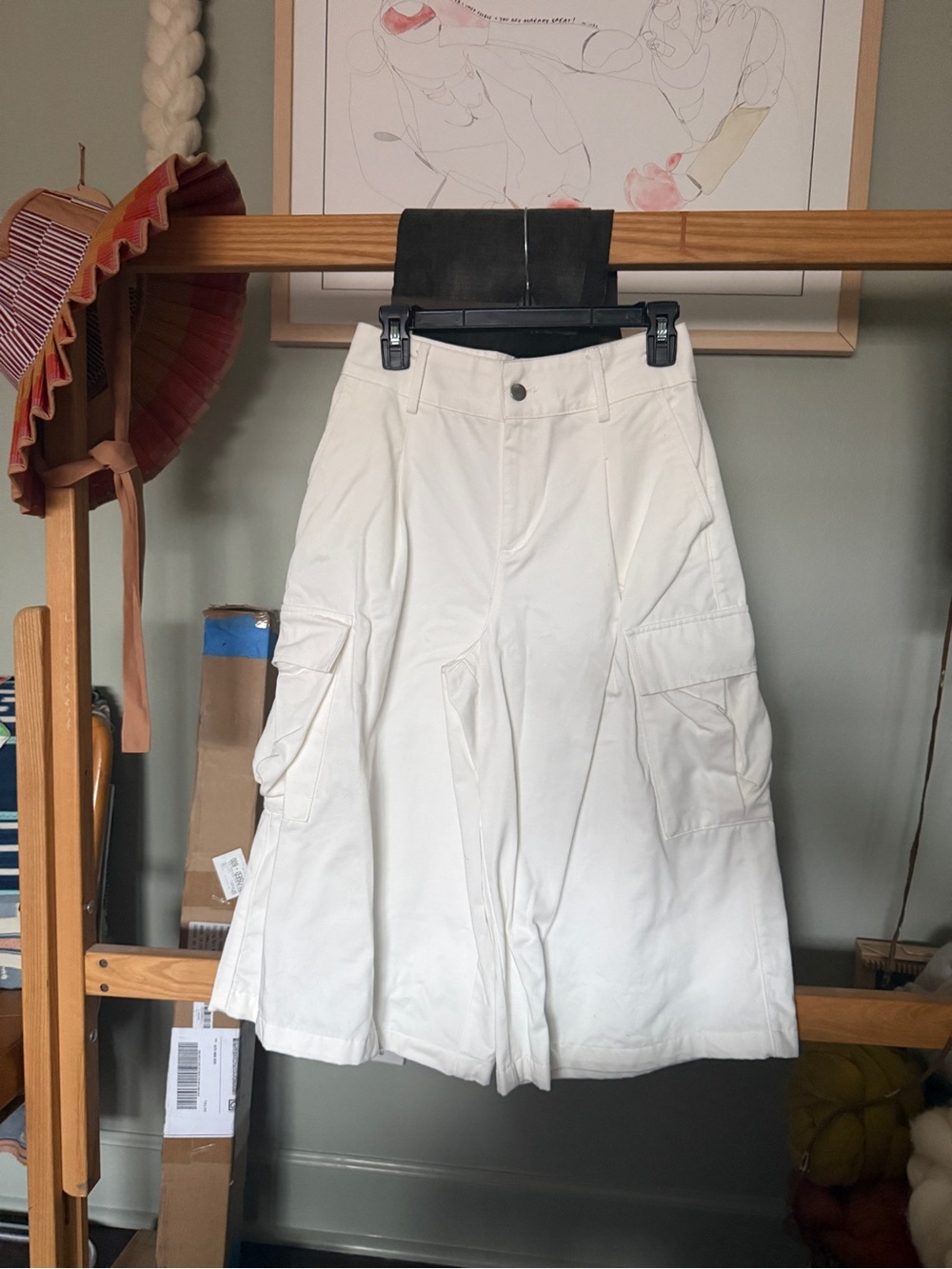 Zara Long Cargo Shorts - Picture 5 of 7